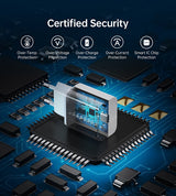 Бързо Зарядно с USB-C за iPhone, Choetech 220v PD3.0 20W, Бял (4)