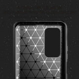 Противоударен Силиконов Калъф за Xiaomi Mi 10T/Pro, Forcell Carbon Case, Черен (5)