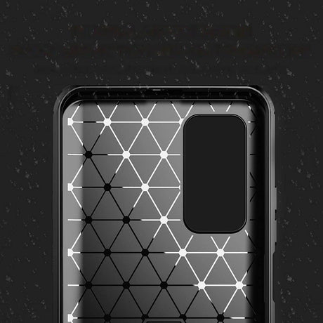Противоударен Силиконов Калъф за Xiaomi Mi 10T/Pro, Forcell Carbon Case, Черен (5)
