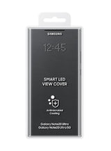 Оригинален Активен Калъф за Samsung Note 20 Ultra Led View Cover Book Case Ef-Nn985pbe, Черен (5)