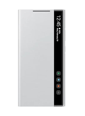 Оригинален Активен Калъф за Samsung Note 20 Ultra, Clear View Cover Book Case Ef-Zn985cse, Сребрист