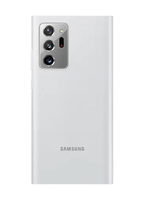 Оригинален Активен Калъф за Samsung Note 20 Ultra, Clear View Cover Book Case Ef-Zn985cse, Сребрист (4)
