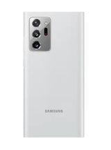 Оригинален Активен Калъф за Samsung Note 20 Ultra, Clear View Cover Book Case Ef-Zn985cse, Сребрист (4)