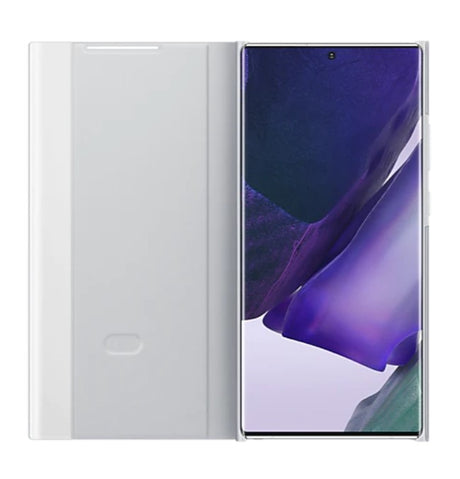 Оригинален Активен Калъф за Samsung Note 20 Ultra, Clear View Cover Book Case Ef-Zn985cse, Сребрист (3)