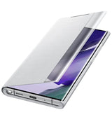 Оригинален Активен Калъф за Samsung Note 20 Ultra, Clear View Cover Book Case Ef-Zn985cse, Сребрист (2)