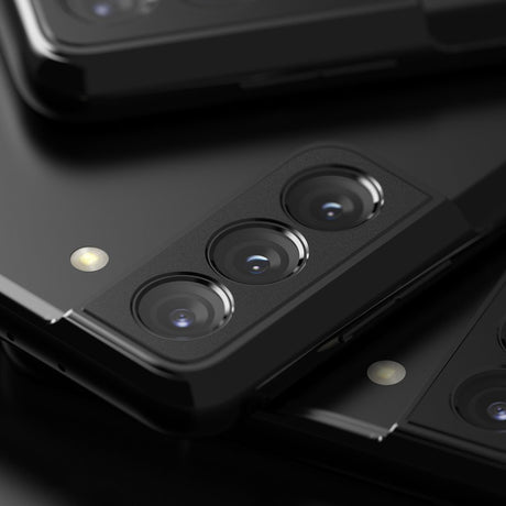Удароустойчив Протектор за Камерата на Samsung S21, Full Cam Glass, Черен (2)