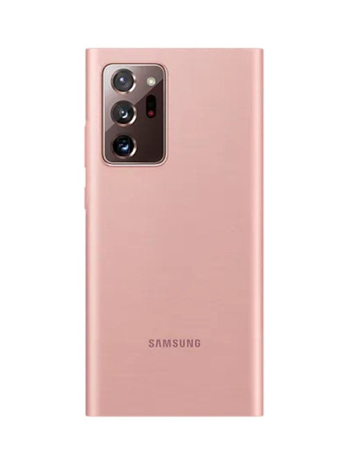 Оригинален Активен Калъф за Samsung Note 20 Ultra, Led View Cover Book Case Ef-Nn985pae, Розов (3)