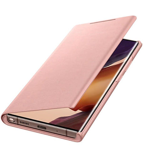 Оригинален Активен Калъф за Samsung Note 20 Ultra, Led View Cover Book Case Ef-Nn985pae, Розов (2)
