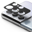 Удароустойчив Протектор за Камерата на Samsung S21 Ultra, Full Cam Glass, Черен