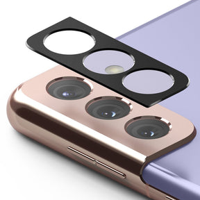 Удароустойчив Протектор за Камерата на Samsung S21 Plus, Full Cam Glass, Черен