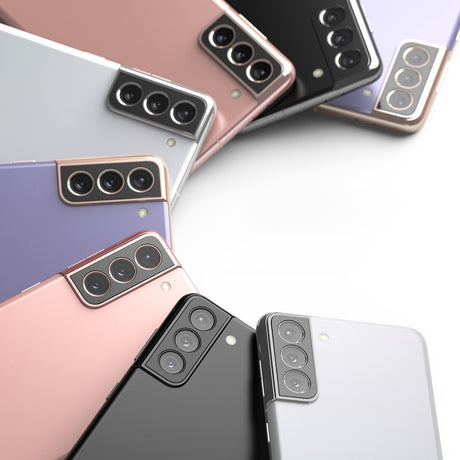 Удароустойчив Протектор за Камерата на Samsung S21, Full Cam Glass, Черен (3)