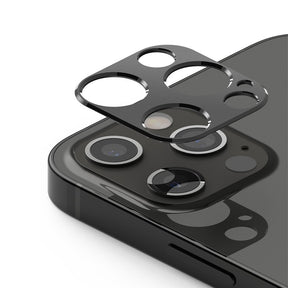 Удароустойчив Протектор за Камерата на iPhone 12 Pro Max, Full Cam Glass, Черен