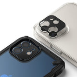 Удароустойчив Протектор за Камерата на iPhone 12 Mini, Full Cam Glass, Черен (3)