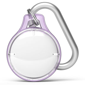 Противоударен Калъф за Apple AirTag, Ringke Slim PC Case, Лилав