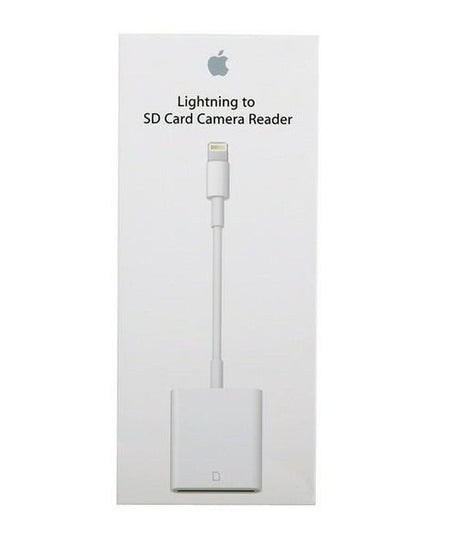 Четец за карти, Apple Lightning to SD Card MJYT2ZM/A, Бял (3)