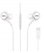 Оригинални Слушалки USB-C Samsung Handsfree EO-IC100BWEG AKG, Бял (Bulk)