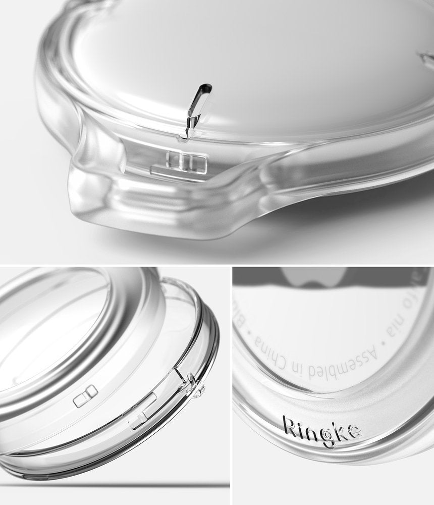 Противоударен Калъф за Apple AirTag, Ringke Slim PC Case, Прозрачен (6)