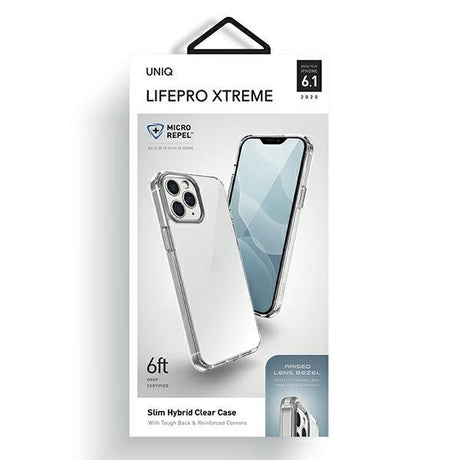 Противоударен Калъф за iPhone 12/Pro, Uniq LifePro Xtreme Case, Прозрачен (4)