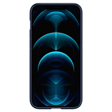 Противоударен Хибриден Калъф за iPhone 12/Pro, Spigen Ultra Hybrid Case, Син (6)