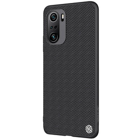 Калъф с Фибро Влакна за Xiaomi Poco F3, Nillkin Textured Case, Черен