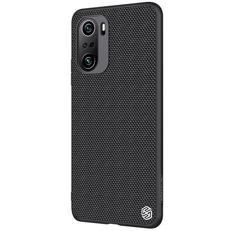 Калъф с Фибро Влакна за Xiaomi Poco F3, Nillkin Textured Case, Черен