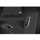 Калъф с Фибро Влакна за Xiaomi Poco F3, Nillkin Textured Case, Черен (5)