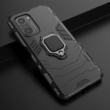 Калъф със Стойка-Пръстен за Xiaomi Poco F3, Kickstand Armor Case, Черен (6)