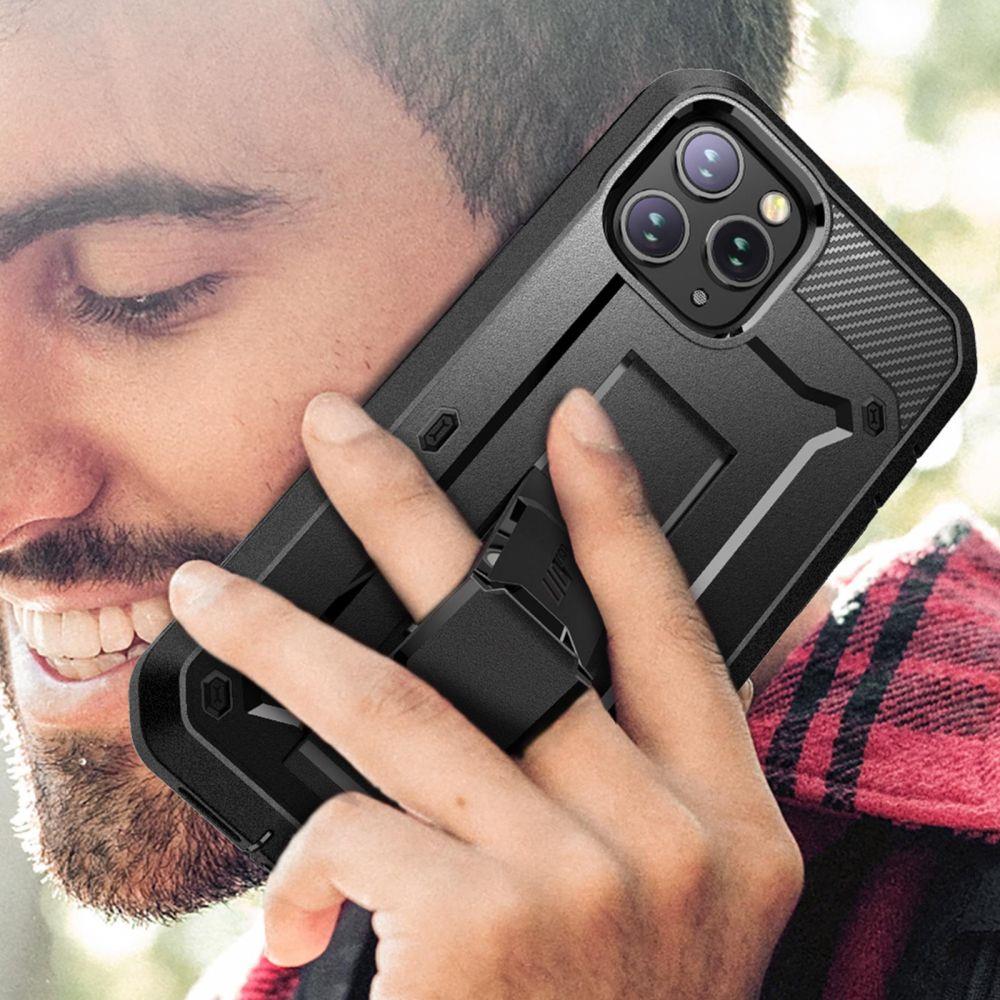 Противоударен Хибриден Калъф за iPhone 12 Pro Max, Supcase Unicorn Beetle Pro, Черен (6)