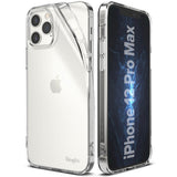 Противоударен Силиконов Калъф за iPhone 12/Pro, Ringke Air Case, Прозрачен (2)
