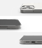 Противоударен Силиконов Калъф за iPhone 12/Pro, Ringke Air Case, Прозрачен (4)