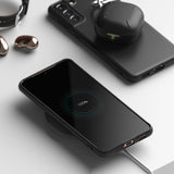 Противоударен Силиконов Калъф за Samsung S21, Ringke Air S Case, Черен (3)