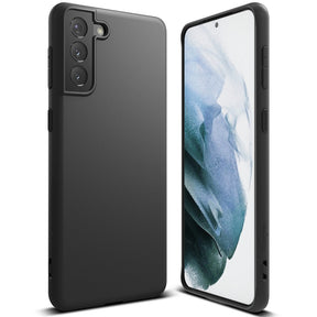 Противоударен Силиконов Калъф за Samsung S21, Ringke Air S Case, Черен
