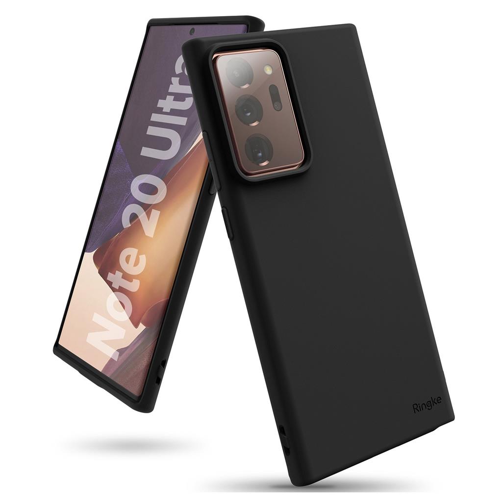 Противоударен Силиконов Калъф за Samsung Note 20 Ultra, Ringke Air S Case, Черен (6)