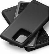 Противоударен Силиконов Калъф за Samsung S20 Ultra, Ringke Air S Case, Черен (2)