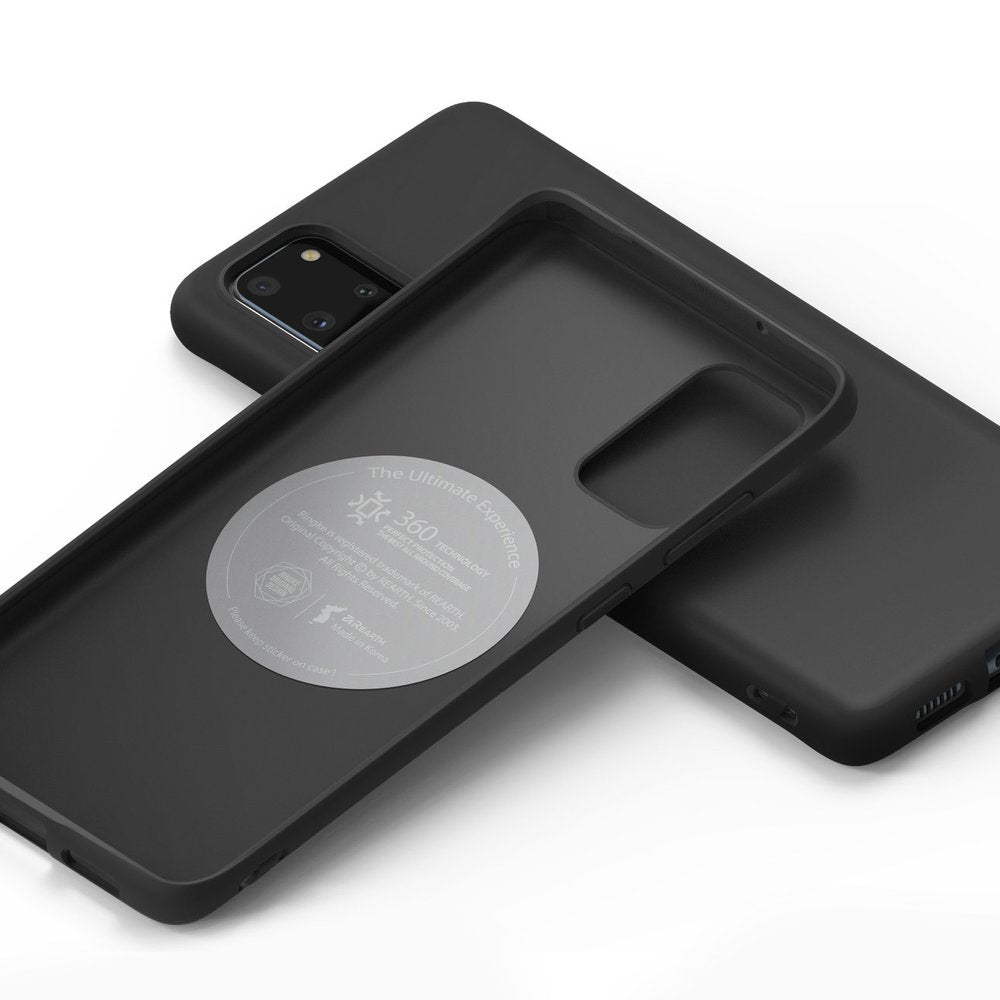 Противоударен Силиконов Калъф за Samsung S20 Plus, Ringke Air S Case, Черен (5)