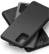 Противоударен Силиконов Калъф за Samsung S20 Plus, Ringke Air S Case, Черен (4)