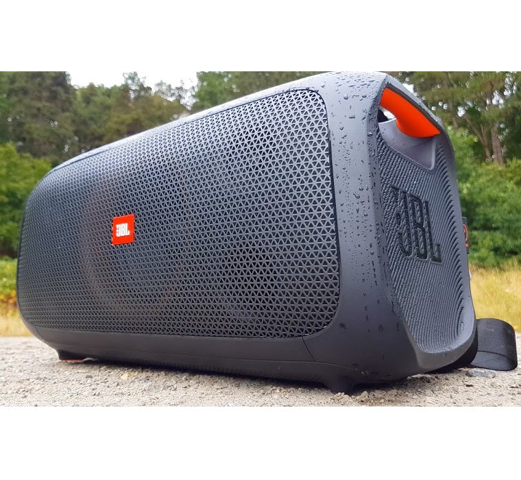 Безжична Колона с Микрофон, JBL Partybox On The Go Bluetooth Speaker, Черен (7)