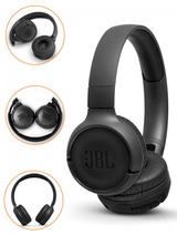 Безжични Слушалки, JBL Tune 500BT Headphones Bluetooth, Черен (3)
