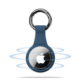 Силиконов Калъф + Протектори за Apple AirTag, Flexible Case Trio, Черен (5)