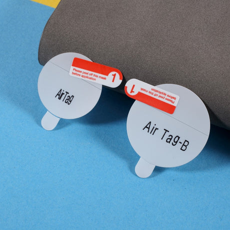 Силиконов Калъф + Протектори за Apple AirTag, Flexible Case Trio, Черен (6)