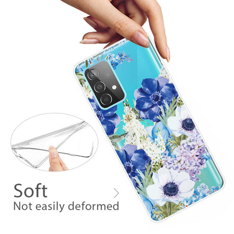 Силиконов Калъф за Samsung A32, Printing Flower Case, Цветен (3)