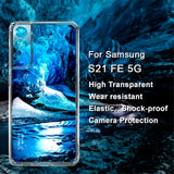 Силиконов Калъф за Samsung S21 FE, Imak Crystal Case UX-5, Прозрачен (2)
