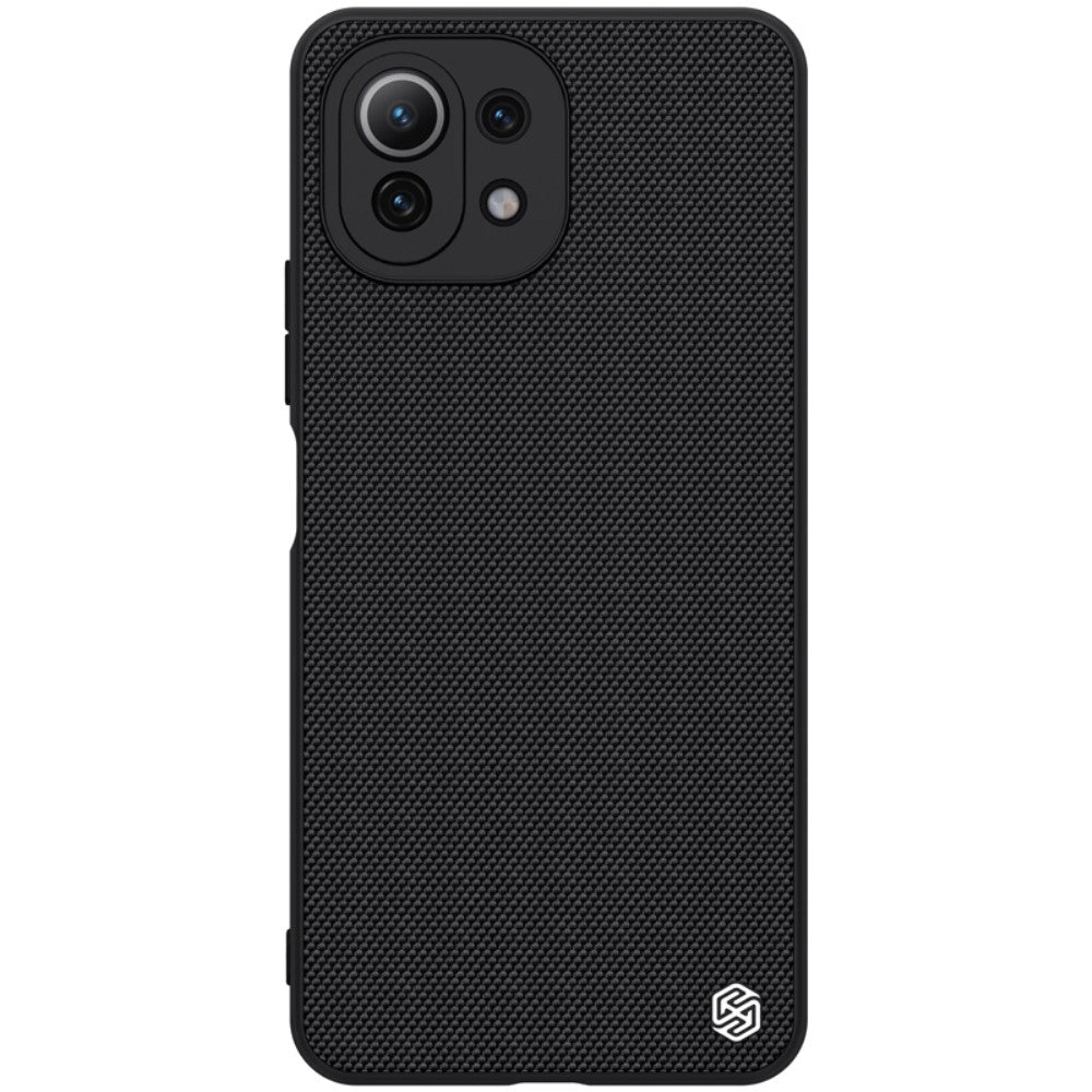 Калъф с Фибро Влакна за Xiaomi Mi 11 Lite, Nillkin Textured Case, Черен (2)