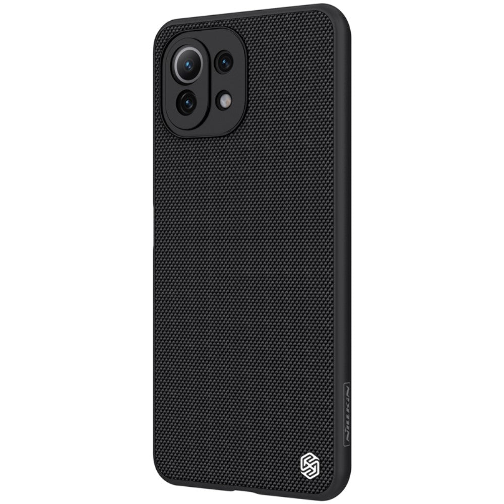 Калъф с Фибро Влакна за Xiaomi Mi 11 Lite, Nillkin Textured Case, Черен