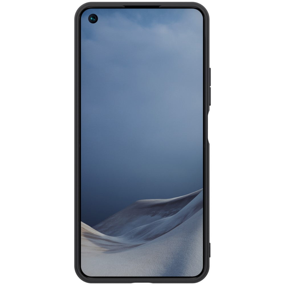 Калъф с Фибро Влакна за Xiaomi Mi 11 Lite, Nillkin Textured Case, Черен (5)