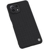 Калъф с Фибро Влакна за Xiaomi Mi 11 Lite, Nillkin Textured Case, Черен (6)