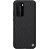 Калъф с Фибро Влакна за Huawei P40 Pro, Nillkin Textured Case, Черен (2)