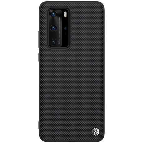Калъф с Фибро Влакна за Huawei P40 Pro, Nillkin Textured Case, Черен (2)