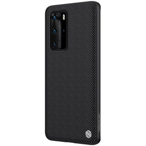Калъф с Фибро Влакна за Huawei P40 Pro, Nillkin Textured Case, Черен