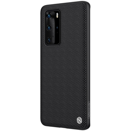 Калъф с Фибро Влакна за Huawei P40 Pro, Nillkin Textured Case, Черен